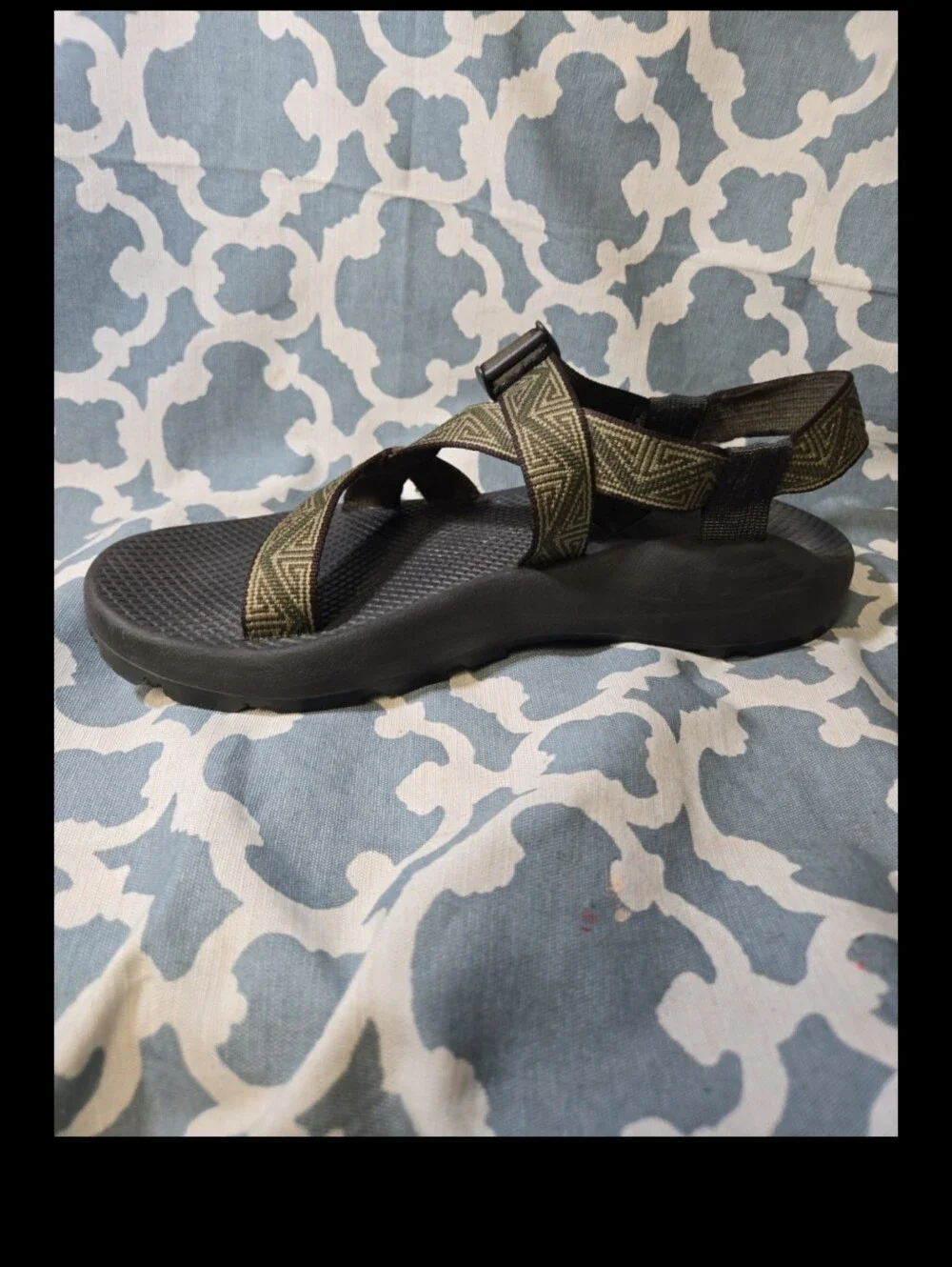Men's Sz 10  Mega Z/1 Wide-Strap Classic Sandal